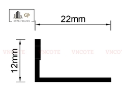Nẹp chặn vữa VL-01