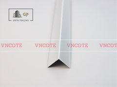 Nẹp nhôm chữ V25 màu trắng bóng