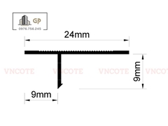 Nẹp tách khe vật liệu DF10