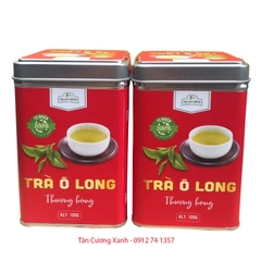 Hộp Trà Ô Long QT01 - 100gram Hộp Đỏ