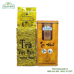 Trà Đinh Tân Cương Tiến Vua 500gram - hộp thiếc