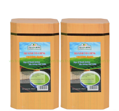 Trà Tân Cương Thượng Hạng TC1 200gram - Hộp Vân Gỗ
