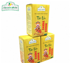 Hộp Trà Xanh Tân Cương Thái Nguyên Tài Lộc 100g