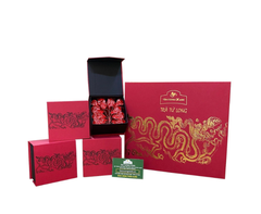 Trà Sen Ngọc Tỉnh Liên 400gram - Hộp Tứ Long