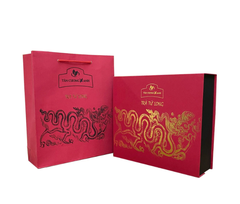 Trà Sen Ngọc Tỉnh Liên 400gram - Hộp Tứ Long