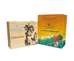 Hộp Trà Tân Cương Gỗ Thông TCX 2 - 200gram
