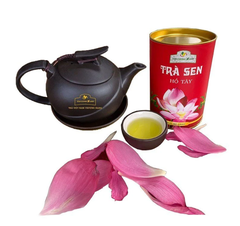 Hộp Trà Thái Nguyên Ướp Sen Tây Hồ TC10 - 50gram