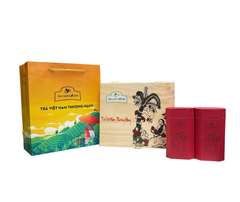 Trà Ô Long Hộp Gỗ Thông TCX 01 - 200gram