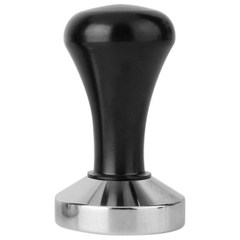 Tamper inox 58 mm tay cầm nhựa đen 