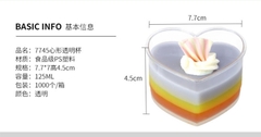 Cốc nhựa tim 7745