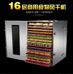 Máy sấy thực phẩm Septree 16 ngăn inox