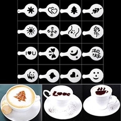Tấm rắc trang trí cafe 16 mặt