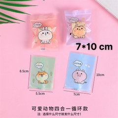 TK04 Túi kẹo mèo 4 màu (tập 100c)