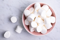 Kẹo Marsh Trắng túi hồng (1 kg )