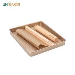 Bộ khuôn làm kẹo nougat thép carbon không gỉ Unibaker MB312
