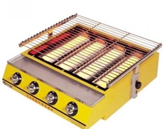 Bếp nướng bằng gas eton ET-K255 4 đầu đốt cỡ lớn