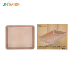 Khay nướng chữ nhật thành cao Unibaker MB328