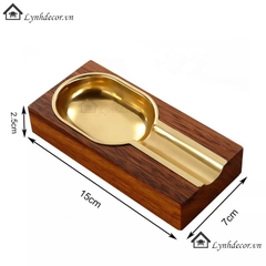 Gạt tàn Xì Gà - Cigar Cap Câp 01 Điếu