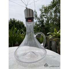 Bình Decanter Phale Quai Liền Có Nắp LynhDecor DJ9826