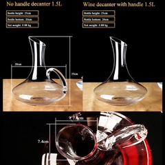 Bình Decanter Phale LynhDecor DJ9094 Tinh tế hiệu quả.