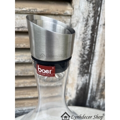 Bình Decanter Phale cao cấp, có nắp Lọc cặn rượu DJ9820