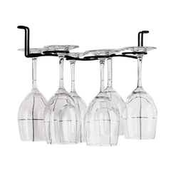 LynhDecor - Giá Treo Ly Rượu Vang Màu Đồng Giả Cổ Loại 8 Ly NT032B