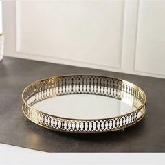 Khay Đựng Đồ Trang Sức, Mỹ Phẩm LynhDecor Tráng Gương Sang Trọng Phong Cách Bắc Âu - Hình Chữ Nhật