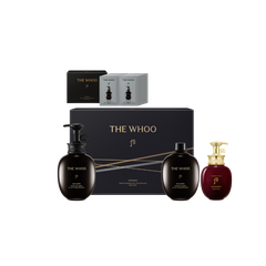 Bộ Sữa Tắm Và Dưỡng Cơ Thể Whoo Spa Scalp Aging Lift Shampoo Set