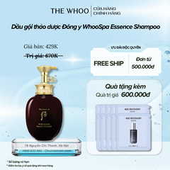 Dầu gội thảo dược Đông y WhooSpa Essence Shampoo
