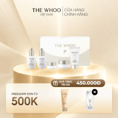 Bộ sản phẩm dưỡng trắng da và trị nám Whoo Gongjinhyang Seol Mini 5pcs