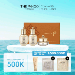 Bộ dưỡng da Whoo Cheongidan Radiant Rejuvenating Mini Set 3pcs