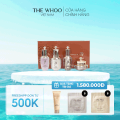 Bộ dưỡng trắng và ngừa lão hóa Whoo Cheongidan Illuminating Refining Essence set 4pcs