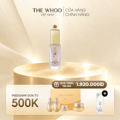 Kem Lót Trang Điểm Whoo Cheongidan Double Radiant Base Pink