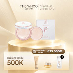 Cushion đa năng Gongjinhyang Seol Radiant White Tone Up Sun Cushion SPF50+,PA+++