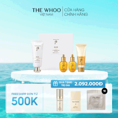 Bộ Kem Chống Nắng Whoo Gongjinhyang Fresh Sun Cream SPF50+/PA++++