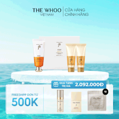 Bộ Kem chống nắng dưỡng ẩm The history of Whoo Gongjinhyang Essential UV Protective Sun Cream SPF50+, PA++++ 60ml