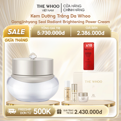 Kem dưỡng trắng da Whoo Gongjinhyang Seol Radiant White Moisture Cream