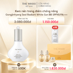 Kem nền trang điểm chống nắng Gongjinhyang Seol Radiant White Sun BB SPF45/PA+++