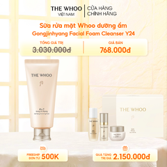 Sữa rửa mặt Whoo dưỡng ẩm Gongjinhyang Facial Foam Cleanser