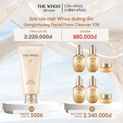 Sữa rửa mặt Whoo dưỡng ẩm Gongjinhyang Facial Foam Cleanser