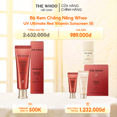 Bộ Kem Chống Nắng Whoo Đỏ UV Ultimate Red Vitamin Sunscreen SE
