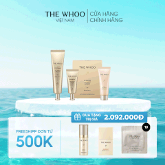 Bộ Kem chống nắng Whoo Vàng Anti Wrinkle Sunscreen Set Y25