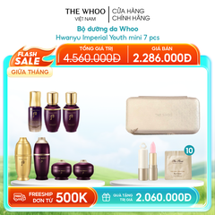 Bộ dưỡng da Whoo Hwanyu Imperial Youth mini 7 pcs