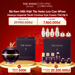 Bộ Kem Mắt Kiệt Tác Hoàn Lưu Cao Whoo Hwanyu Imperial Youth Contour Eye Cream Thế Hệ 5