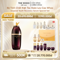 Bộ Tinh Chất Kiệt Tác Hoàn Lưu Cao Whoo Imperial Youth Recovery Serum Special Set