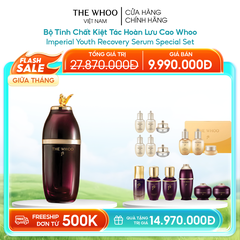 Bộ Tinh Chất Kiệt Tác Hoàn Lưu Cao Whoo Imperial Youth Recovery Serum Special Set