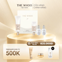 Bộ Kem chống nắng Whoo nâng tông Gongjinhyang Seol Radiant White Tone Up Sunscreen