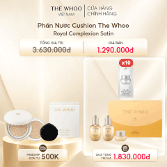 Phấn Nước Cushion The Whoo Royal Complexion Satin No 21
