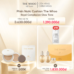 Phấn Nước Cushion The Whoo Royal Complexion Glow