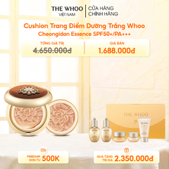 Cushion Trang Điểm Dưỡng Trắng Whoo Cheongidan Essence SPF50+/PA+++